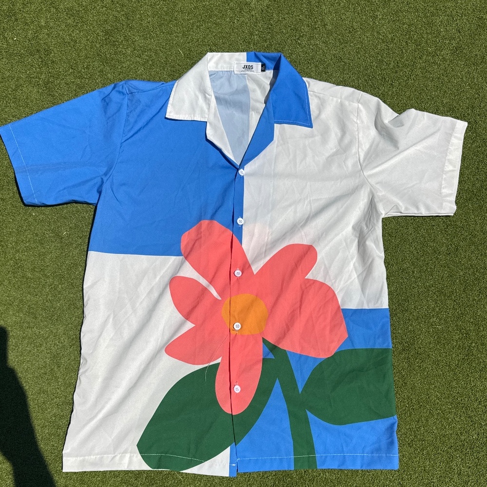 Flower Button-Up